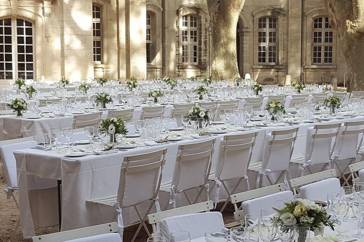 Mariages & réceptions - Hotel Cloître Saint-Louis Avignon